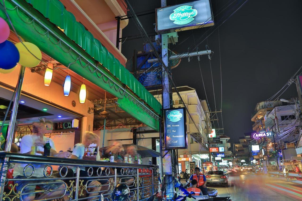 Harrys Hotel Bar & Restaurant Pattaya Bagian luar foto
